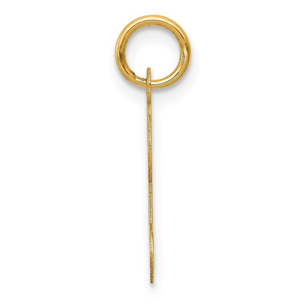 Kazi Luxury 14k Yellow Gold Script Letter K Initi… - image 2